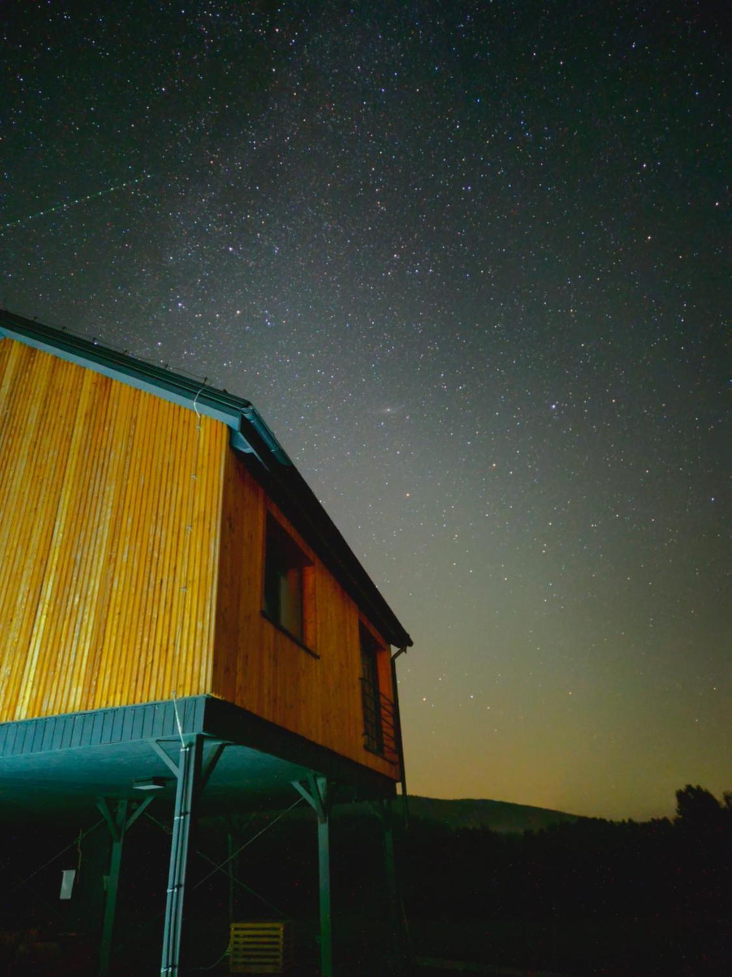 Natur House Beskidy - Dom Z Drzewa Ksiezycowego Z Sauna I Balia Jacuzzi!! Slemien Exterior foto